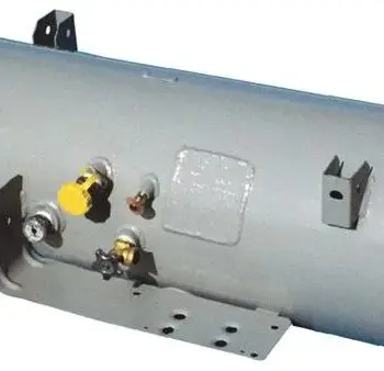 Trailer air brake reservoir tank