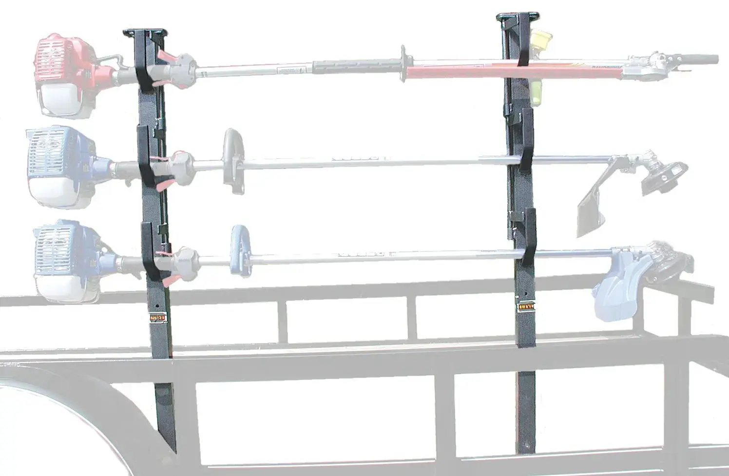 Trailer trimmer rack mounting system
